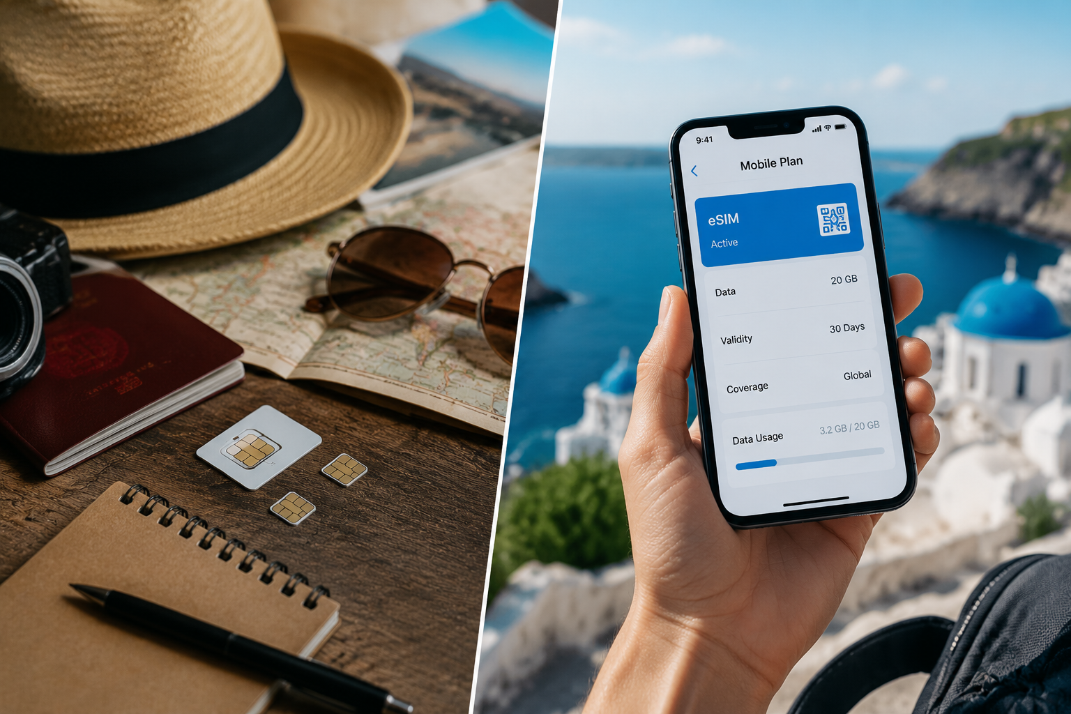 Stay Connected: A Full Comparison of International Roaming, Physical SIM Cards & eSIMs