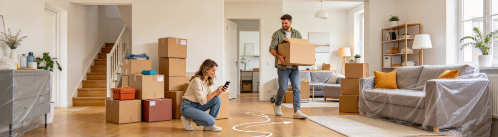 2. The First Few Days Are Busy Enough: Keep Up With Deliveries, Property Updates, and Everyday Errands